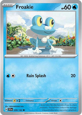 Froakie [039/142] - (Stellar Crown) Reverse Holofoil