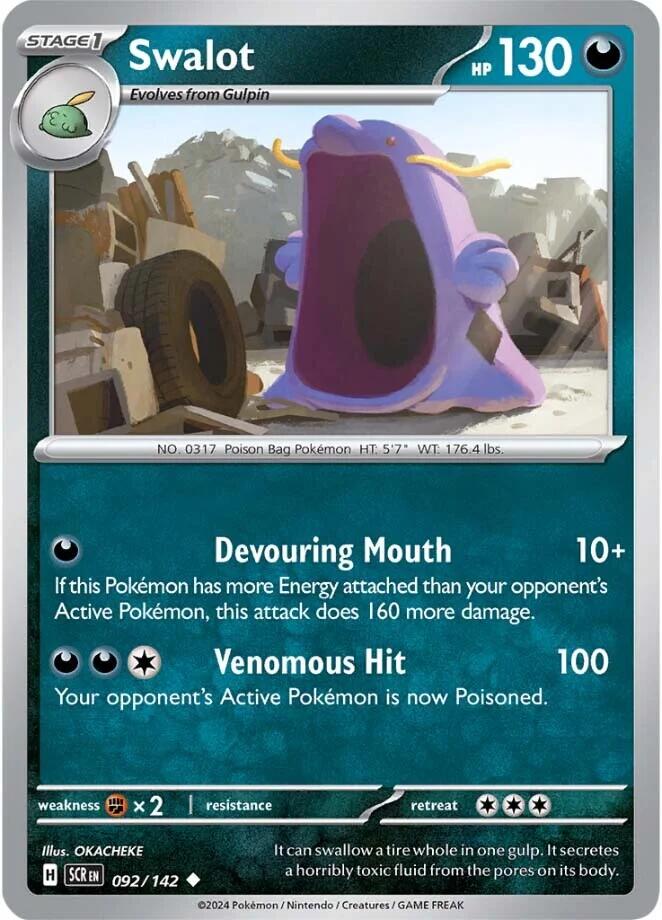Swalot [092/142] - (Stellar Crown) Reverse Holofoil