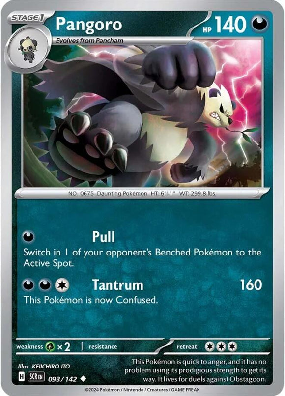 Pangoro [093/142] [Stellar Crown]