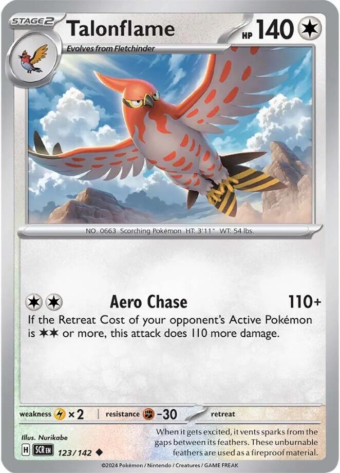 Talonflame [123/142] - (Stellar Crown)
