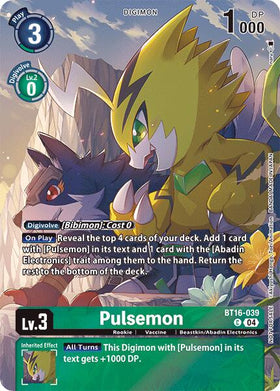 Pulsemon (Legend Pack 2024) [BT16-039 C] [Beginning Observer] Foil