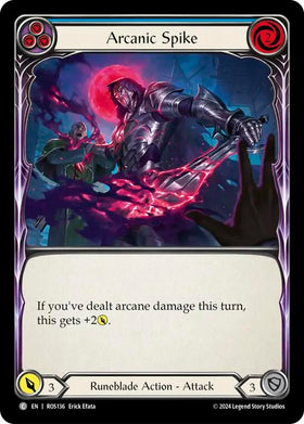 Arcanic Spike (Blue) [ROS136] [Rosetta] Rainbow Foil