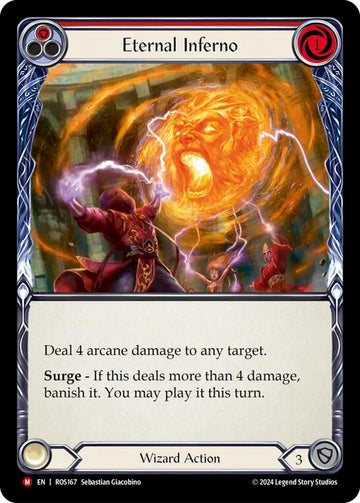 Eternal Inferno [ROS167] (Rosetta) Rainbow Foil