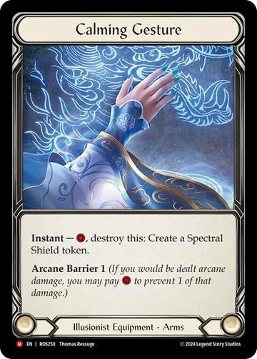 Calming Gesture [ROS250] [Rosetta] Cold Foil