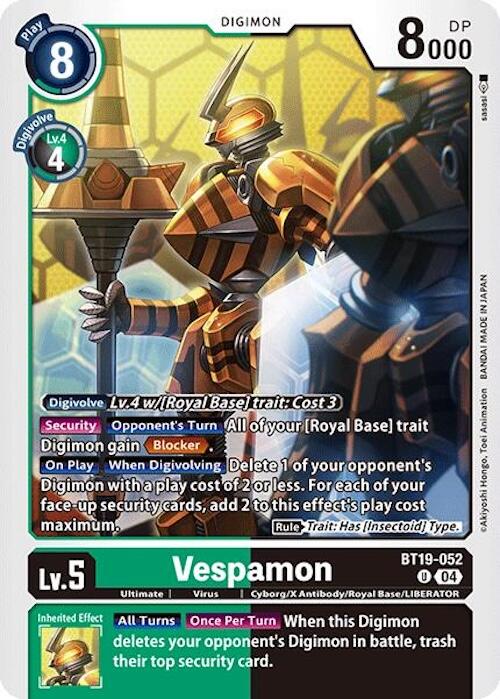 Vespamon [BT19-052 U] [Release Special Booster 2.0]
