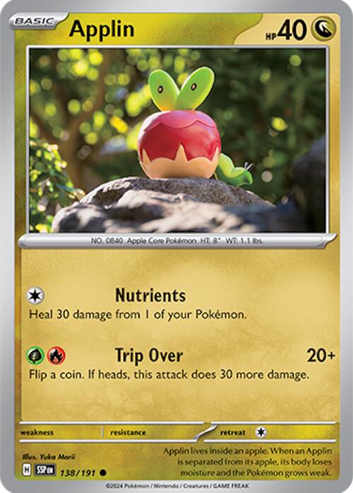 Applin [138/191] - (Surging Sparks) Reverse Holofoil