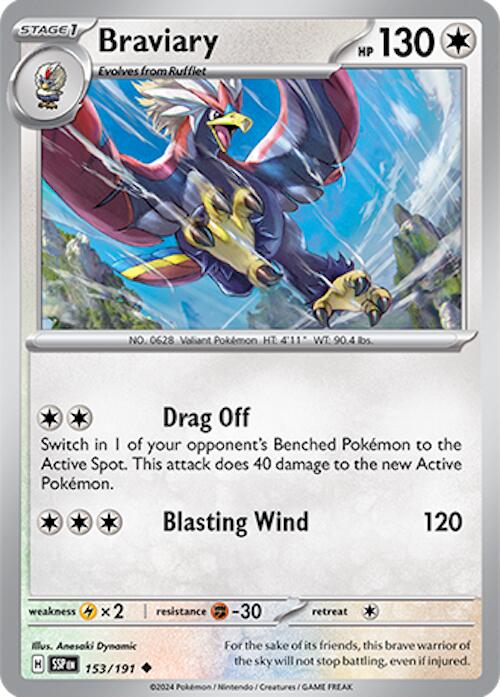Braviary [153/191] - (Surging Sparks)