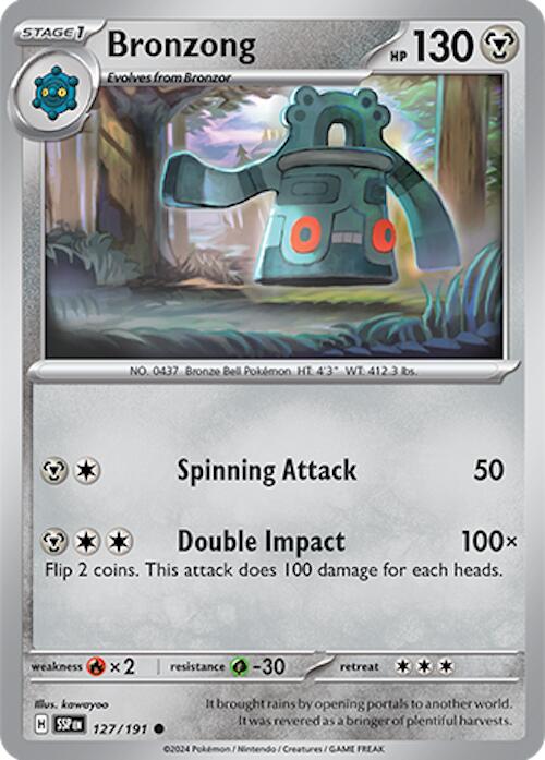 Bronzong [127/191] - (Surging Sparks) Reverse Holofoil