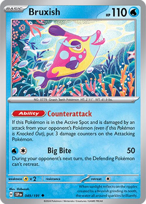 Bruxish [049/191] - (Surging Sparks) Reverse Holofoil