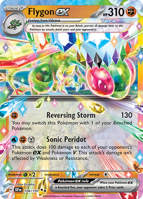 Flygon ex [106/191] - (Surging Sparks) Holofoil