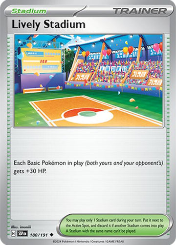 Lively Stadium [180/191] - (Surging Sparks)