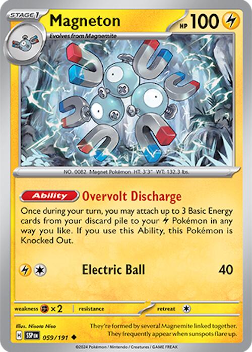 Magneton [059/191] - (Surging Sparks) Reverse Holofoil