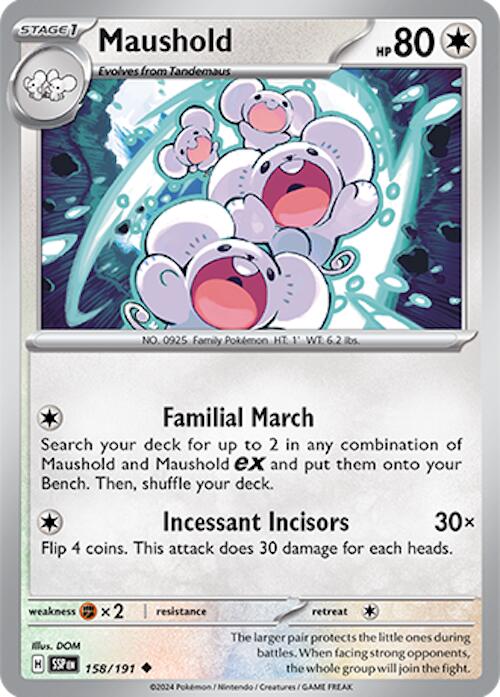 Maushold [158/191] - (Surging Sparks) Reverse Holofoil