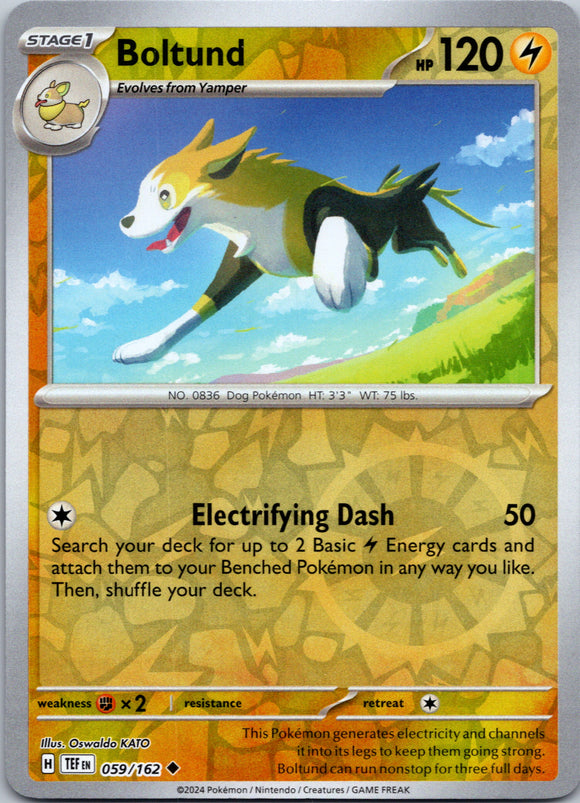 Boltund [059/162] - (Temporal Forces) Reverse Holofoil