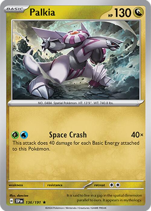 Palkia [136/191] - (Surging Sparks) Holofoil