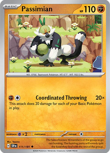 Passimian [111/191] - (Surging Sparks)