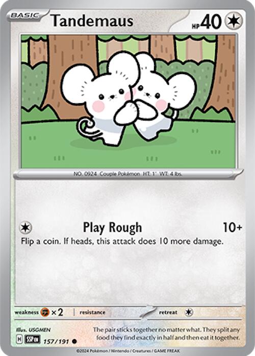 Tandemaus [157/191] - (Surging Sparks) Reverse Holofoil