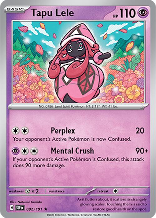Tapu Lele [092/191] - (Surging Sparks) Reverse Holofoil