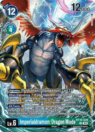 Imperialdramon: Dragon Mode (Alternate Art) [BT16-028 R] [Special Limited Set] Foil