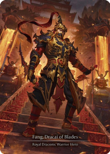 Fang, Dracai of Blades (Marvel) [HNT098] (The Hunted) Cold Foil