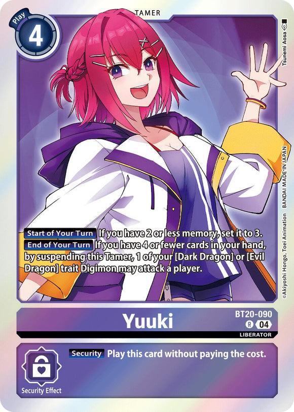 Yuuki [BT20-090 R] [Release Special Booster 2.5] Foil