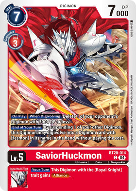 SaviorHuckmon [BT20-014 C] [Release Special Booster 2.5]