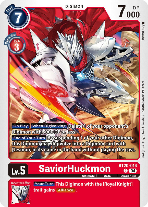 SaviorHuckmon [BT20-014 C] [Release Special Booster 2.5]
