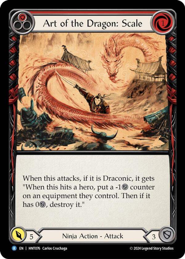 Art of the Dragon: Scale [HNT076] [The Hunted] Rainbow Foil