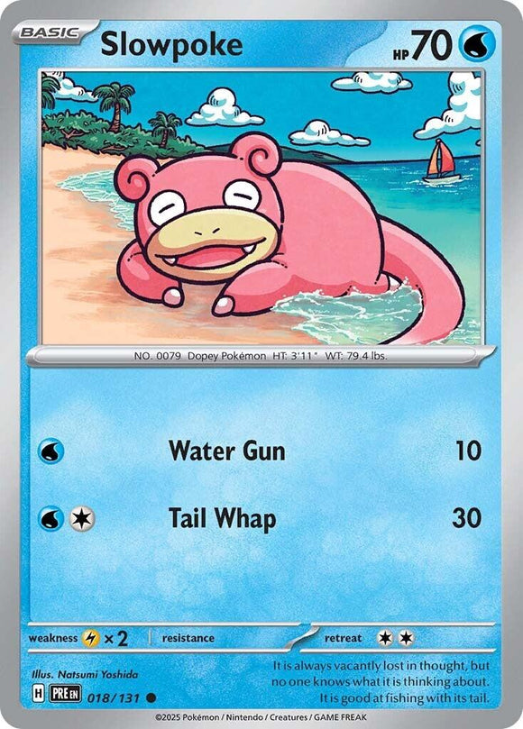 Slowpoke [018/131] [Prismatic Evolutions] Reverse Holofoil