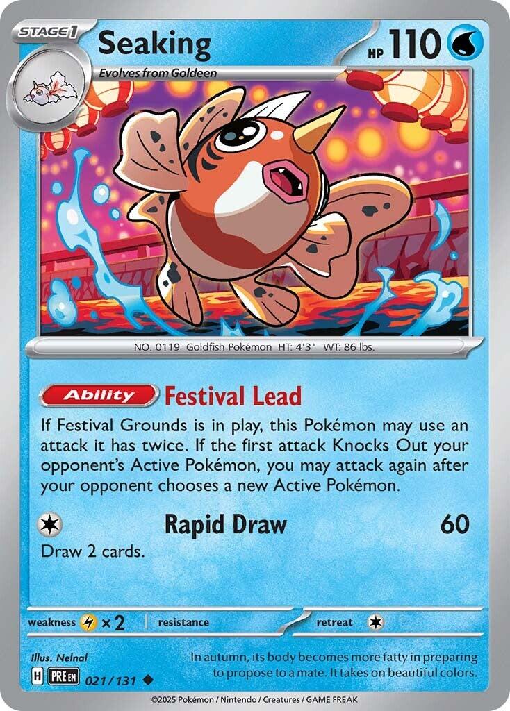 Seaking [021/131] [Prismatic Evolutions]