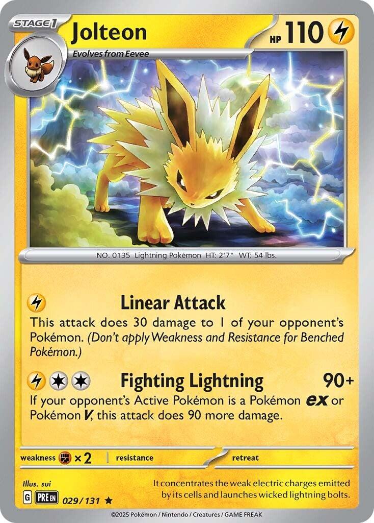 Jolteon [029/131] - (Prismatic Evolutions) Reverse Holofoil