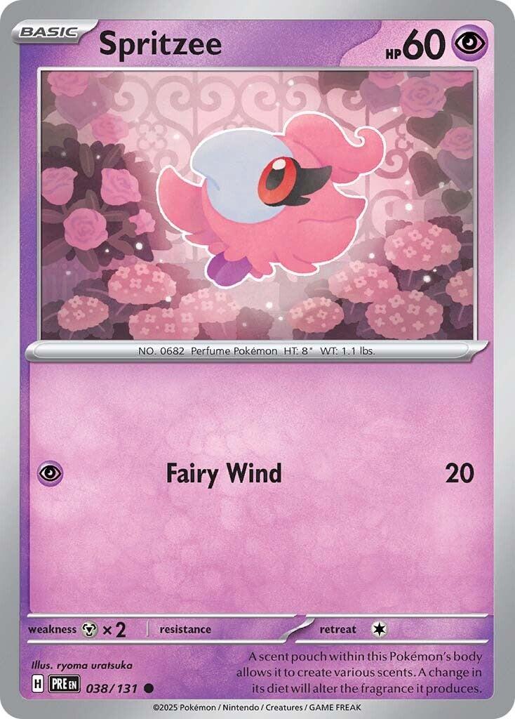 Spritzee  [038/131] - (Prismatic Evolutions)