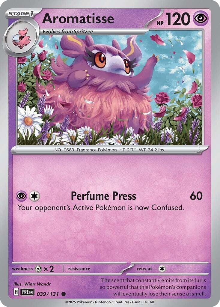 Aromatisse [039/131] - (Prismatic Evolutions) Reverse Holofoil