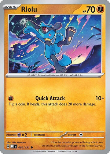 Riolu [050/131] - (Prismatic Evolutions)