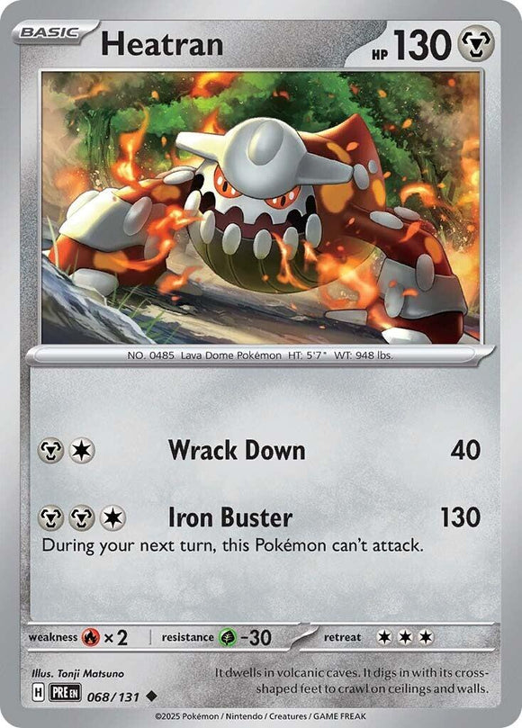 Heatran [068/131] [Prismatic Evolutions] Reverse Holofoil