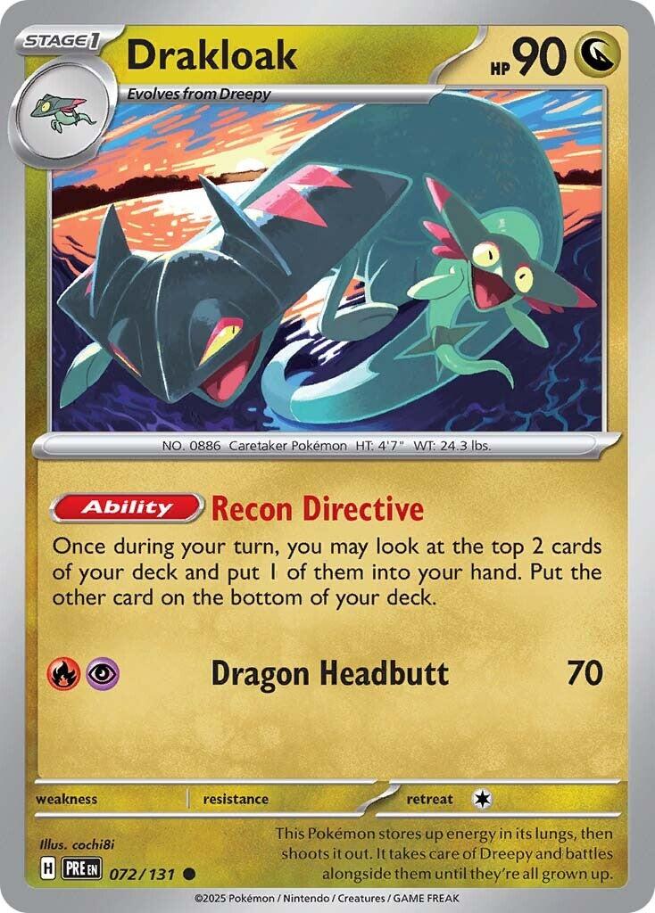 Drakloak [072/131] - (Prismatic Evolutions)