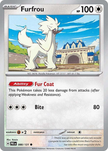 Furfrou [088/131] - (Prismatic Evolutions)
