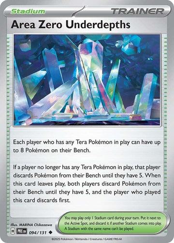 Area Zero Underdepths [094/131] - (Prismatic Evolutions) Reverse Holofoil