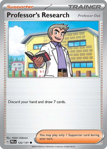 Professor's Research [Professor Oak] [122/131] [Prismatic Evolutions]