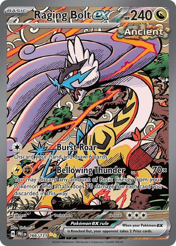 Raging Bolt ex [166/131] [Prismatic Evolutions] Holofoil