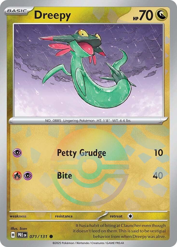 Dreepy (Poke Ball Pattern) [071/131] - (Prismatic Evolutions) Holofoil