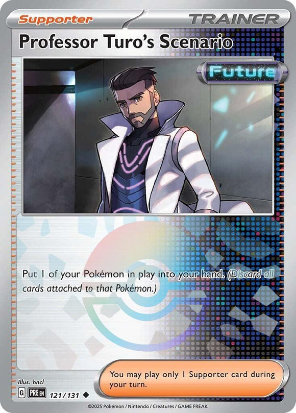 Professor Turo's Scenario (Poke Ball Pattern) [121/131] [Prismatic Evolutions] Holofoil