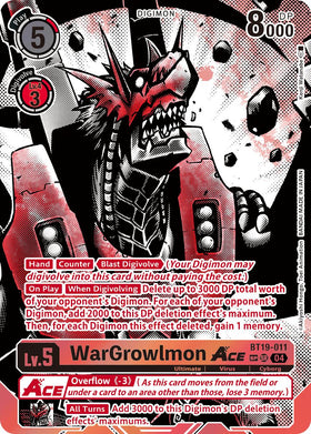 WarGrowlmon ACE (Textured) [BT19-011 SR] [Release Special Booster 2.5] Foil