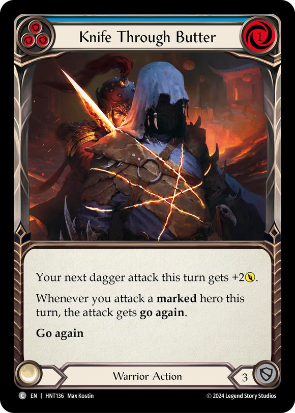 Knife through Butter (Blue) [HNT136] [The Hunted]