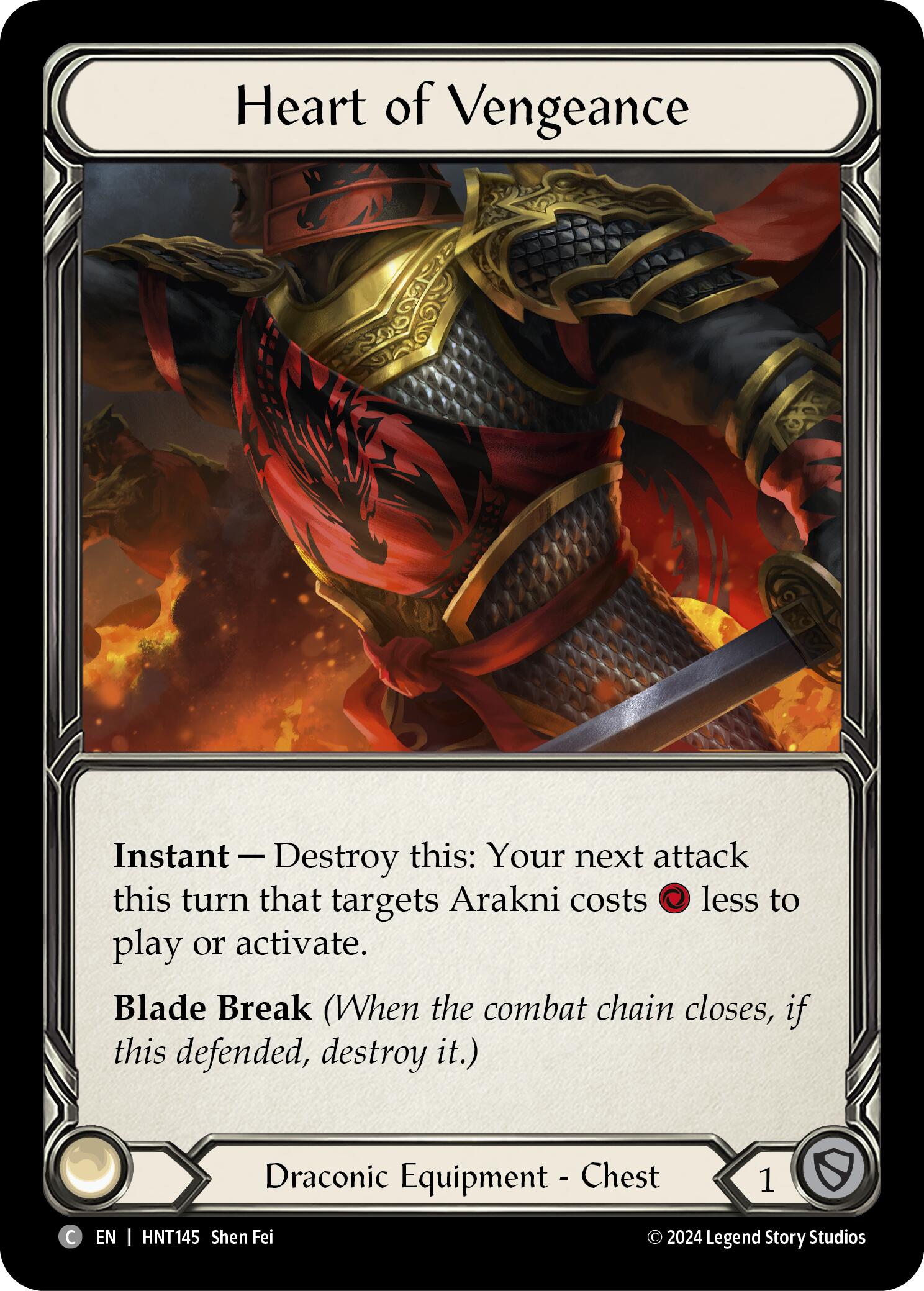 Heart of Vengeance [HNT145] [The Hunted]