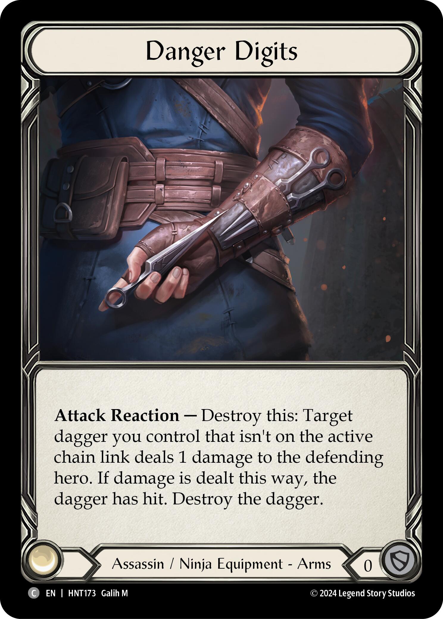 Danger Digits [HNT173] [The Hunted] Cold Foil