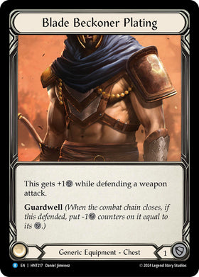 Blade Beckoner Plating [HNT217] [The Hunted] Cold Foil