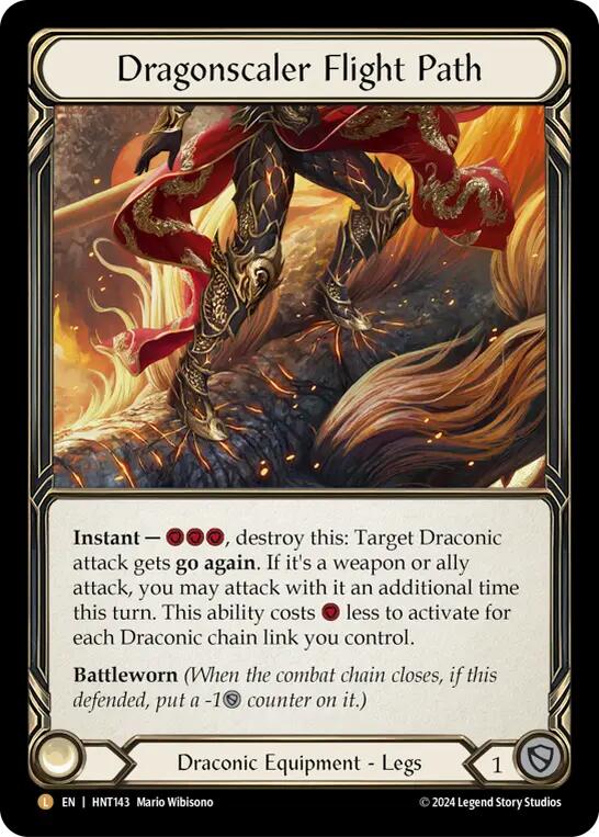 Dragonscaler Flight Path [HNT143] [The Hunted] Cold Foil