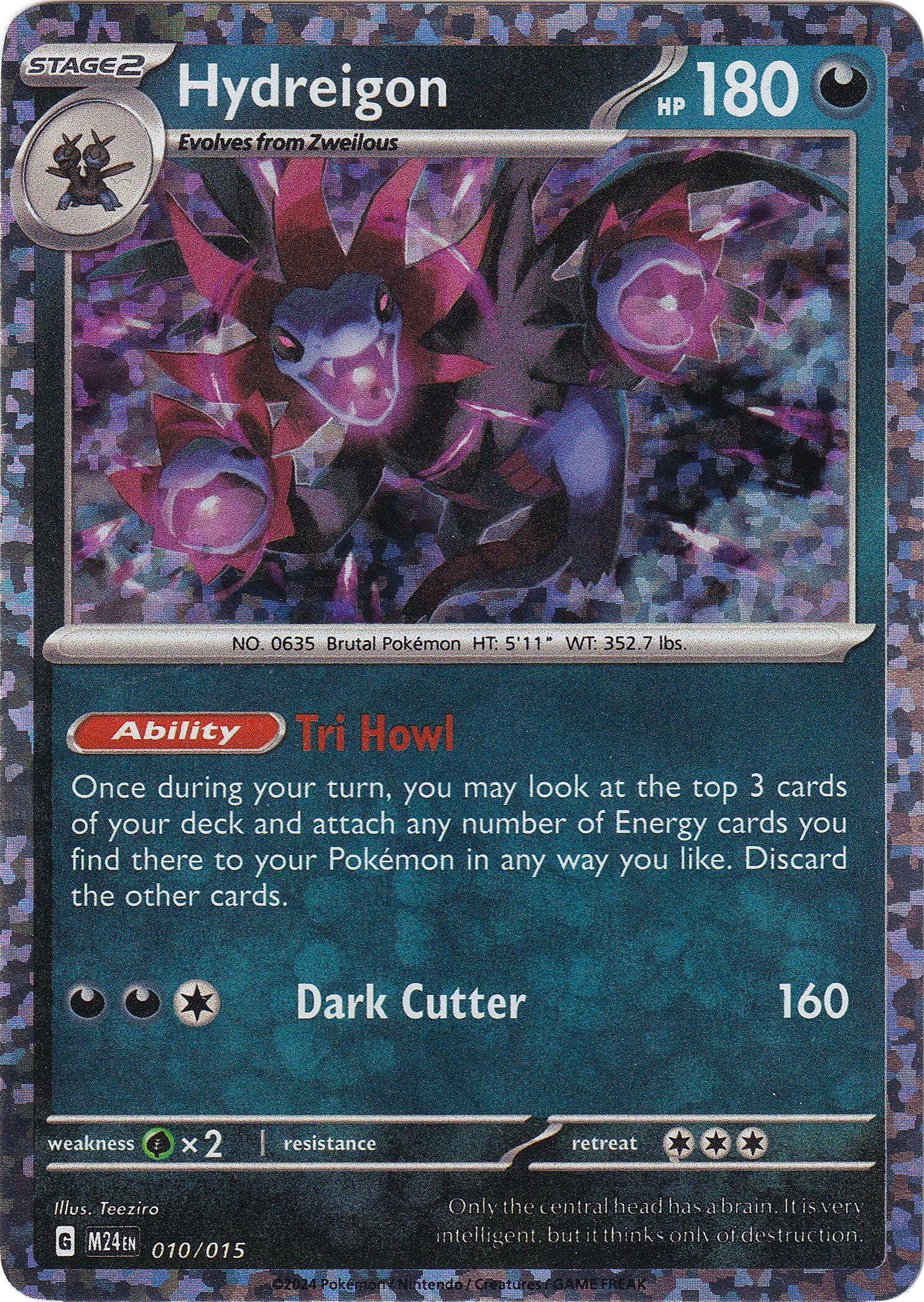 Hydreigon [010/015] [McDonald's Promos 2024] Holofoil