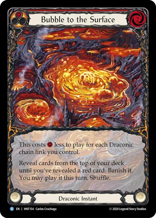 Bubble to the Surface (Extended Art) [HNT154] [The Hunted] Rainbow Foil